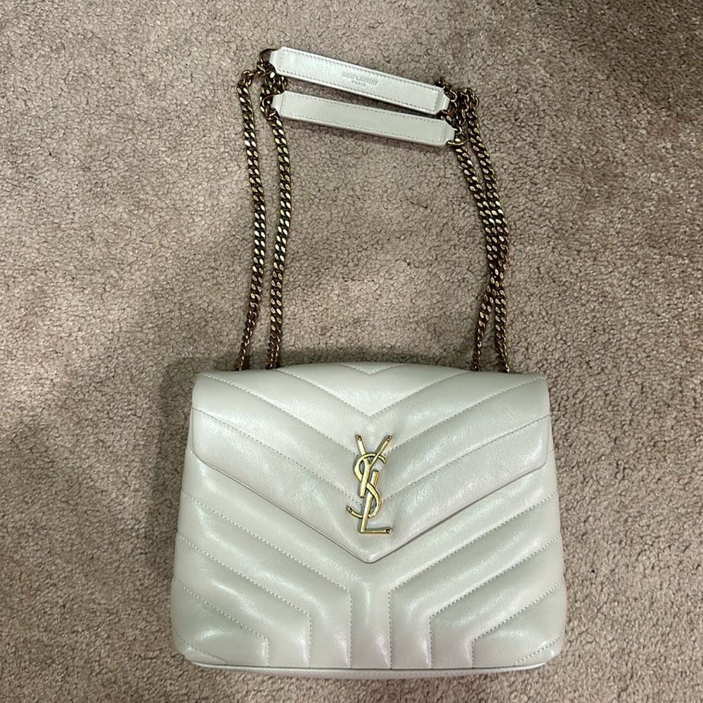 Loulou Medium YSL Shoulder Bag in Quilted Leather